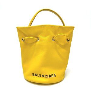 BALENCIAGA Bucket bag EVERYDAY drawstring 2WAY Hand Shoulder Bag